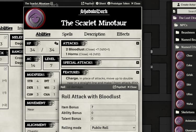 What Is the Best VTT for Shadowdark?